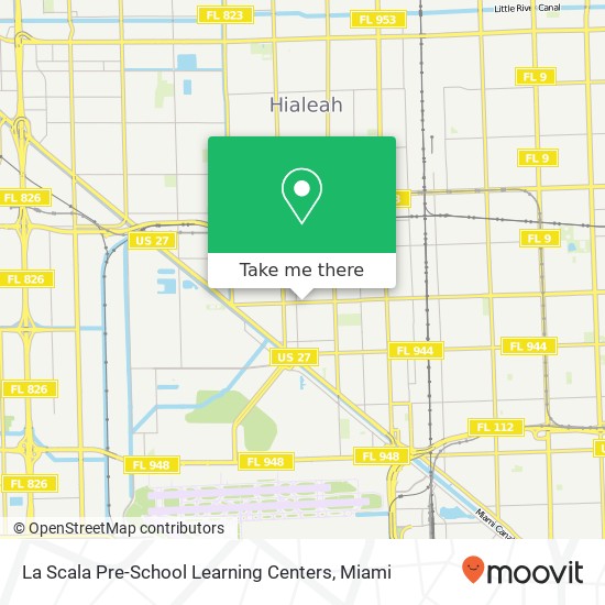 La Scala Pre-School Learning Centers map