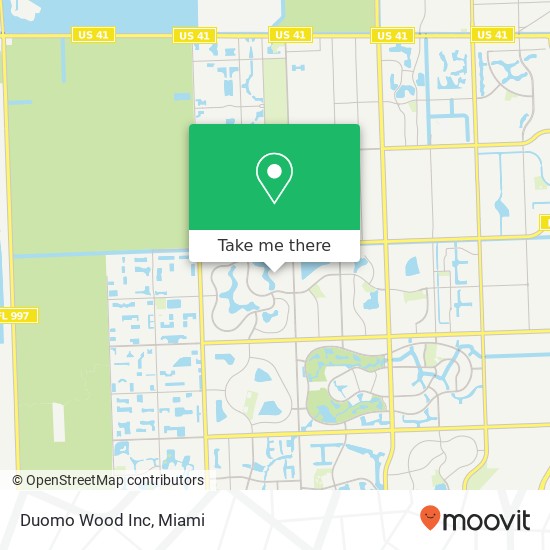 Duomo Wood Inc map