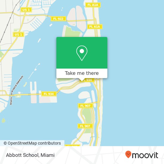 Abbott School map