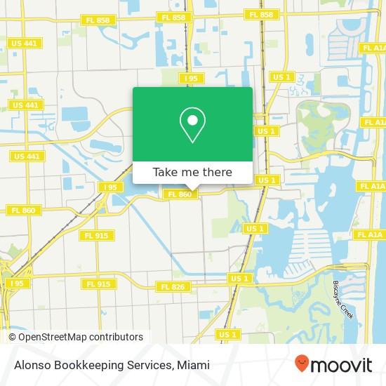 Alonso Bookkeeping Services map