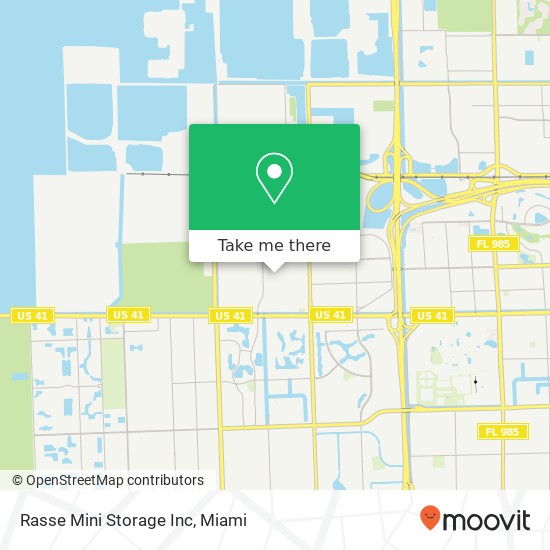 Mapa de Rasse Mini Storage Inc