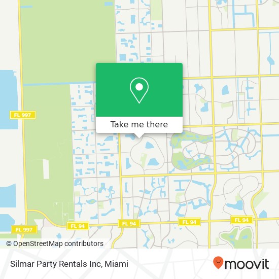 Silmar Party Rentals Inc map