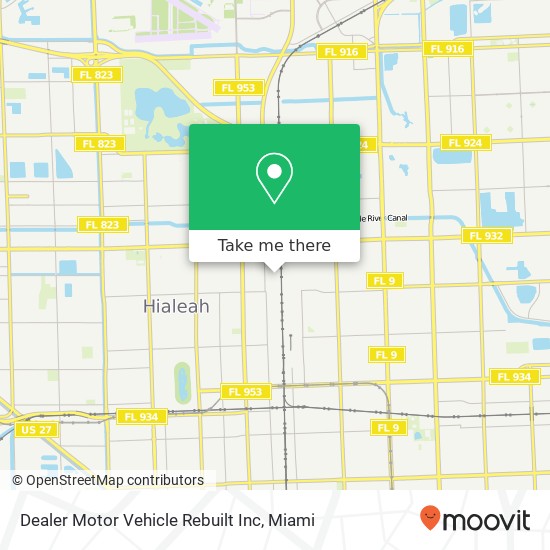 Dealer Motor Vehicle Rebuilt Inc map