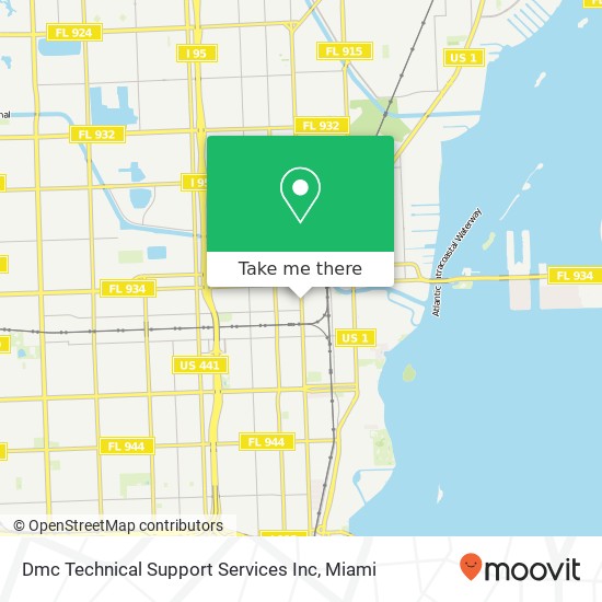 Dmc Technical Support Services Inc map