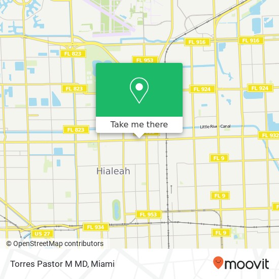 Torres Pastor M MD map