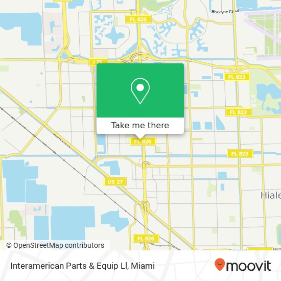 Interamerican Parts & Equip Ll map