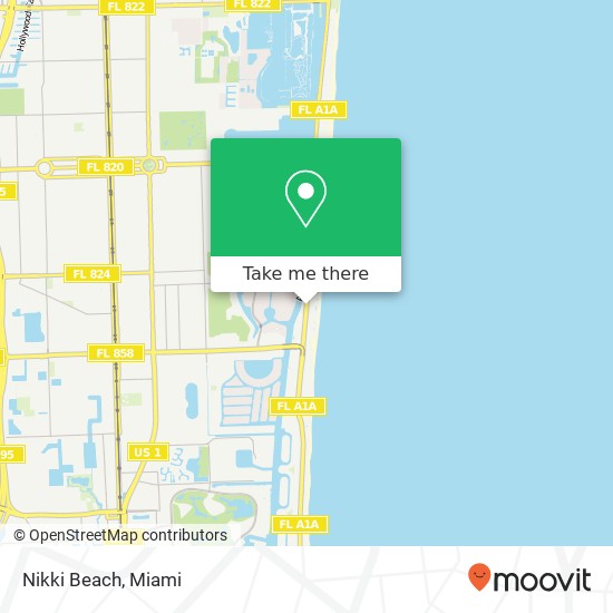 Nikki Beach map