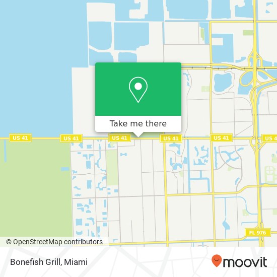 Mapa de Bonefish Grill