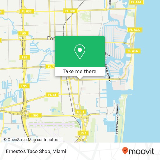 Ernesto's Taco Shop map