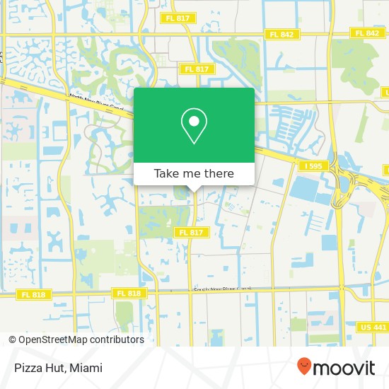 Pizza Hut map