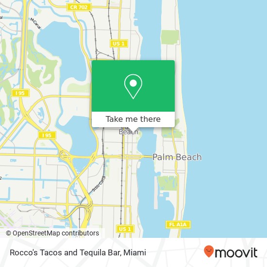 Rocco's Tacos and Tequila Bar map