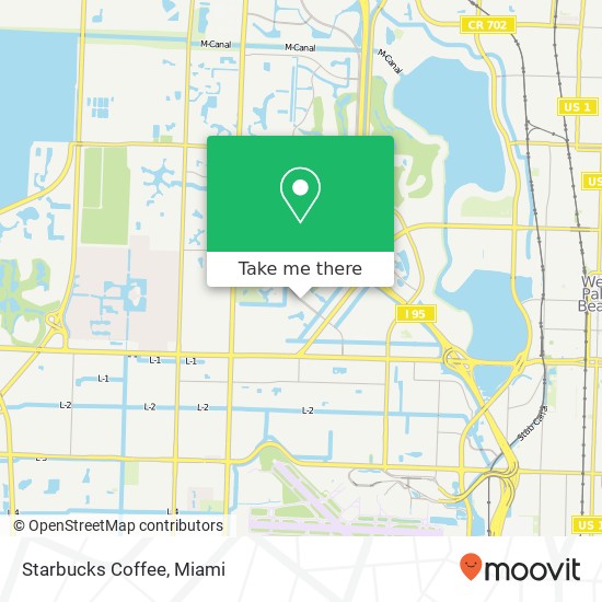 Starbucks Coffee map