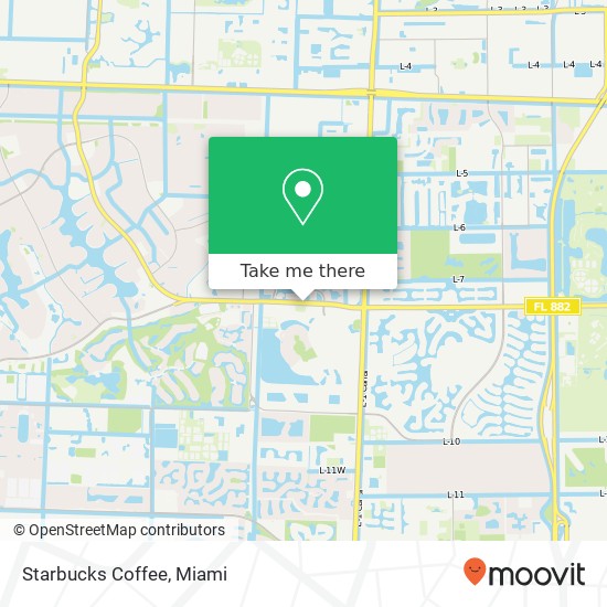 Starbucks Coffee map