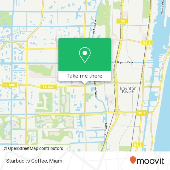 Starbucks Coffee map