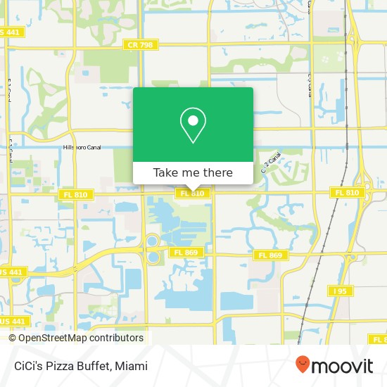 CiCi's Pizza Buffet map