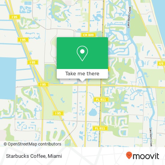 Starbucks Coffee map