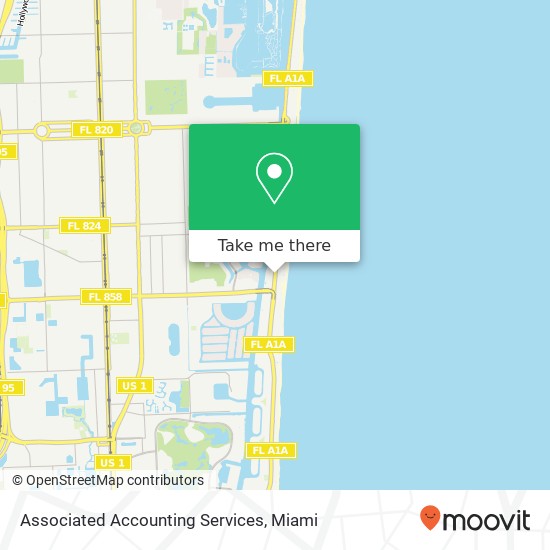 Associated Accounting Services map