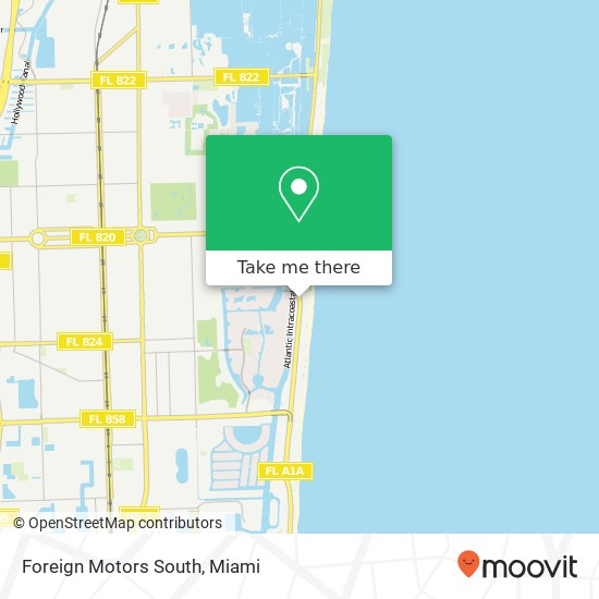 Foreign Motors South map