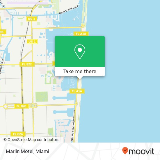 Marlin Motel map