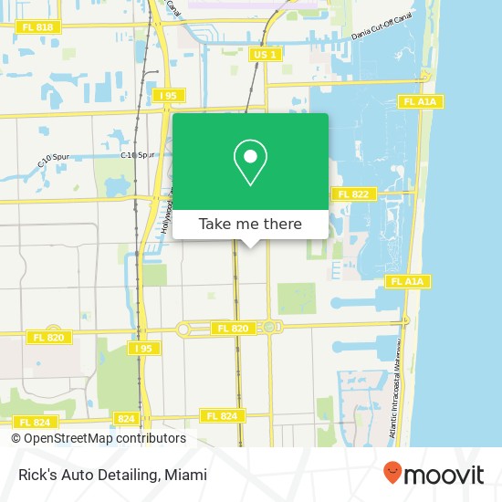 Mapa de Rick's Auto Detailing