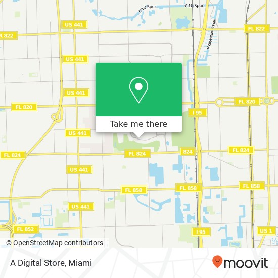 A Digital Store map