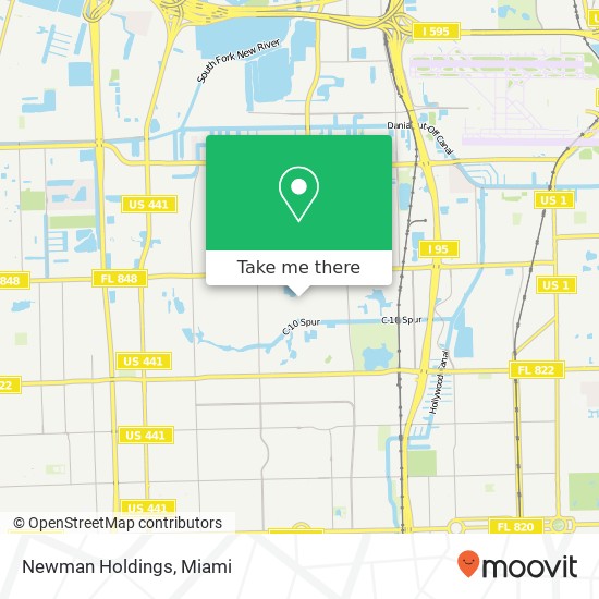 Newman Holdings map