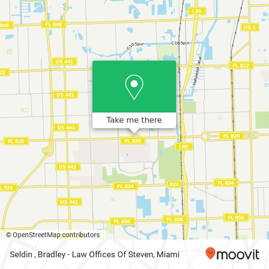 Seldin , Bradley - Law Offices Of Steven map