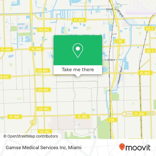 Mapa de Gamse Medical Services Inc