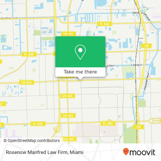 Rosenow Manfred Law Firm map