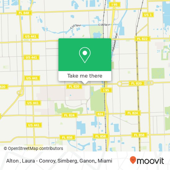 Mapa de Alton , Laura - Conroy, Simberg, Ganon,