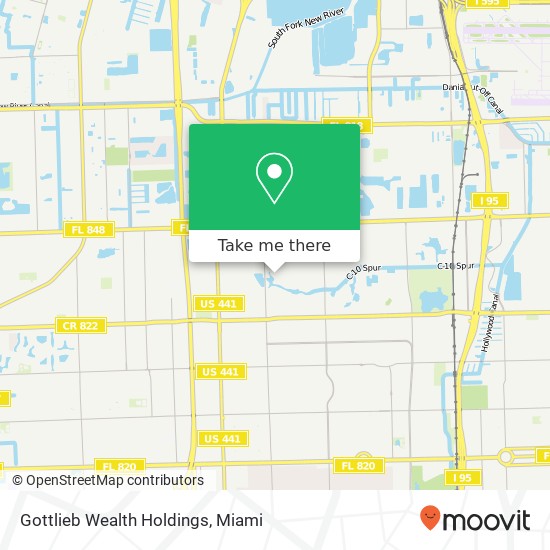 Gottlieb Wealth Holdings map