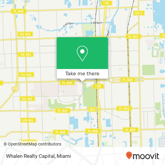 Whalen Realty Capital map