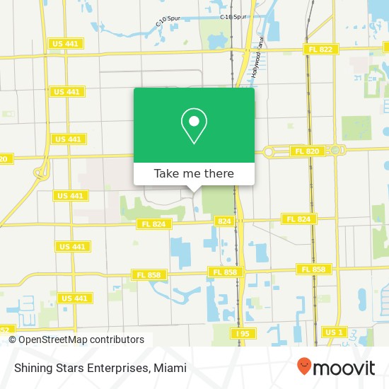 Shining Stars Enterprises map