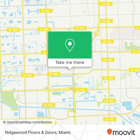 Ridgewood Floors & Doors map