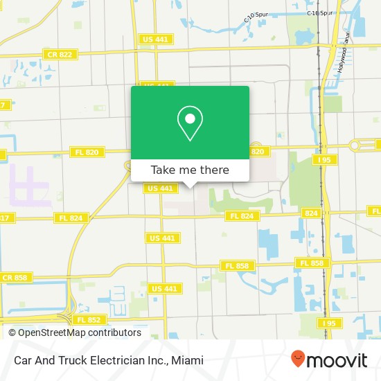 Car And Truck Electrician Inc. map