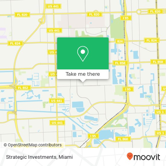 Strategic Investments map