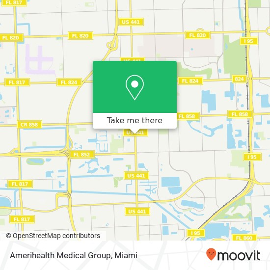 Mapa de Amerihealth Medical Group