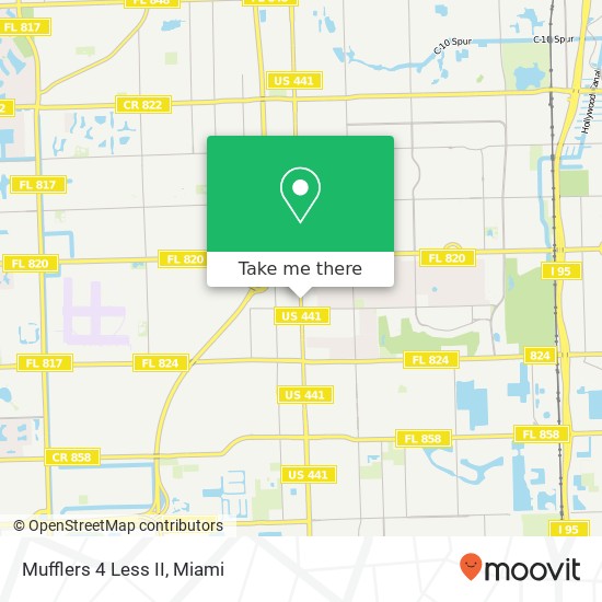 Mufflers 4 Less II map