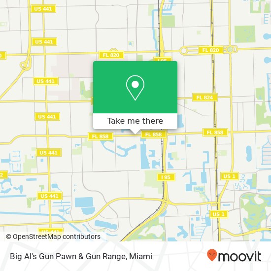 Mapa de Big Al's Gun Pawn & Gun Range