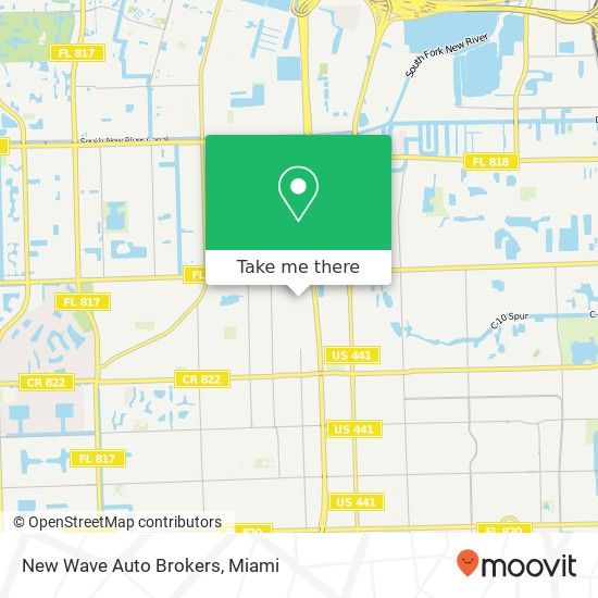 New Wave Auto Brokers map