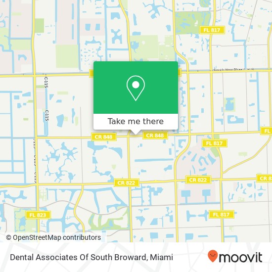 Mapa de Dental Associates Of South Broward