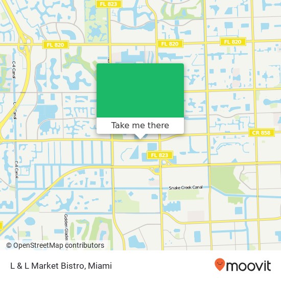 L & L Market Bistro map