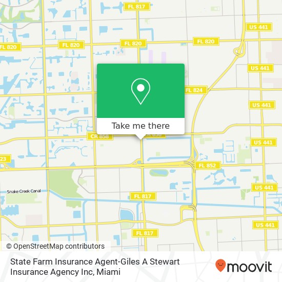 Mapa de State Farm Insurance Agent-Giles A Stewart Insurance Agency Inc