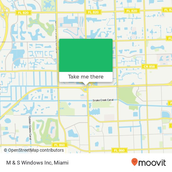 Mapa de M & S Windows Inc