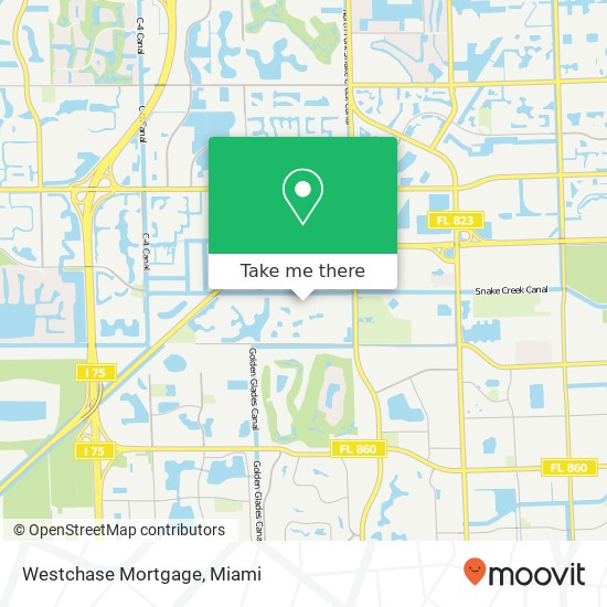 Mapa de Westchase Mortgage