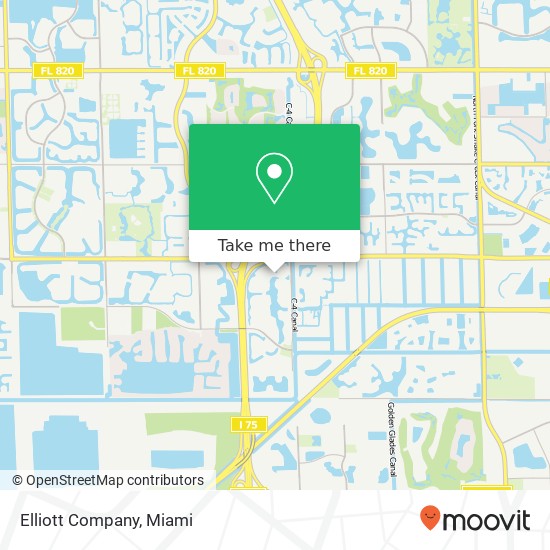 Elliott Company map