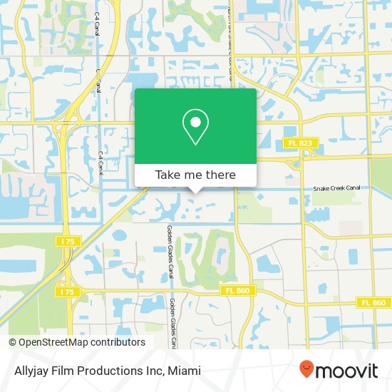 Allyjay Film Productions Inc map