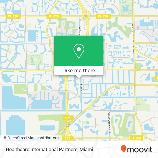 Healthcare International Partners map