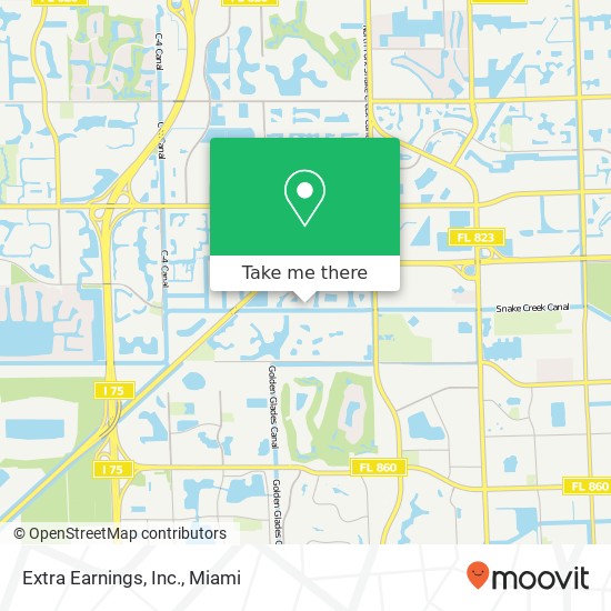Extra Earnings, Inc. map