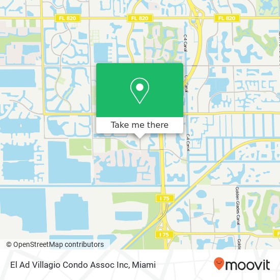 El Ad Villagio Condo Assoc Inc map